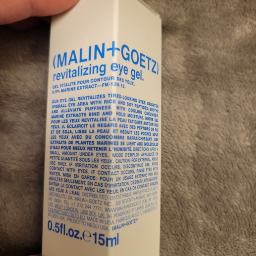 Malin + Goetz Revitalizing eye gel